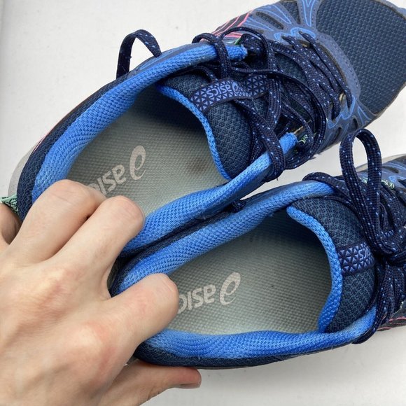 Asics Gel Venture 7 Womens Hiking Trail Shoes Blue Size 8.5 EU 40 1012A476 - Picture 2 of 9